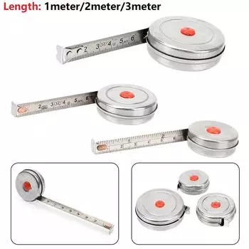 Легко читаемая линейка для бытовой ленты ручной работы из нержавеющей стали 1 meter