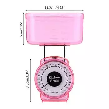Легко читаемые цифровые кухонные весы для кофе, овощей, еды, приготовления пищи, весы, пружинные весы, аксессуары для взвешивания, кухонные принадлежности