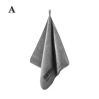 Легко хранить. Полотенце для детализации автомобиля. Безворсовое высококачественное двустороннее чистящее средство из микрофибры. A