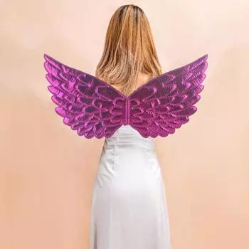 Легко носить день рождения вечеринка крыло интегрированный практичный свадьба принцесса фея девушки реквизит для выступлений золотистый