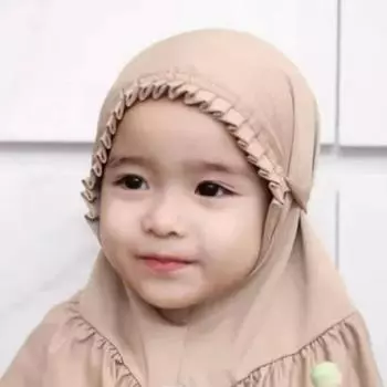 Легко носить девушки мгновенный хиджаб шарф мусульманские хиджабы тюрбан ручной работы с шарфом голова лет для D1C3 Gray-1pcs