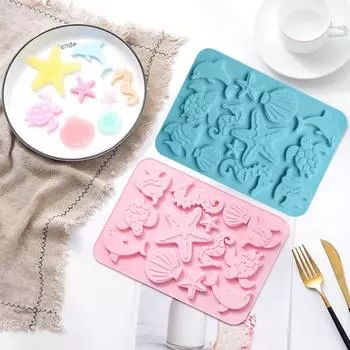 Легко очищаемая форма для выпечки, термостойкий силикон, выпечка своими руками розовый