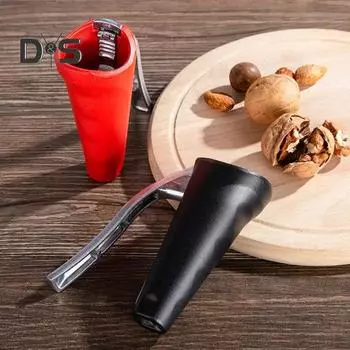 Легко очищаемый орехокол, защита от брызг, долговечный, многофункциональный, ореховый, ореховый, каштановый, шелушильный зажим чёрный