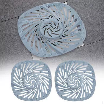 Легко очищаемый сливной фильтр для душа – эффективная пробка для ванной комнаты белый