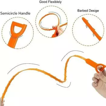 Легко прочистите бытовые трубы и очистите волосы. Необходимые инструменты для чистки водопроводных труб умывальника