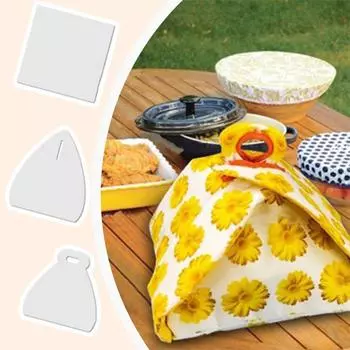 Легко сделать швейный шаблон для контейнера для еды пластиковый шаблон для квилтинга линейка для домашнего хозяйства Small size