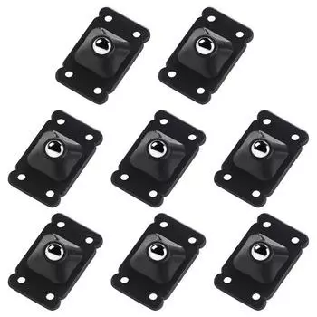 Легко скользящие самоклеящиеся колеса, вращающиеся на 360 градусов, легко перемещают мини-колеса устройства A белый