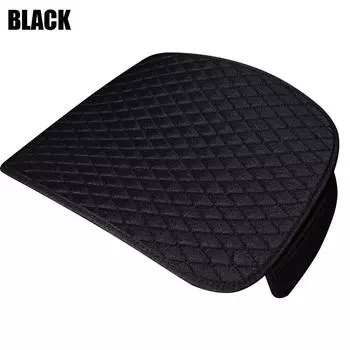 Легко устанавливаемый коврик для автомобильного защитного коврика, подушка для переднего сиденья, пассажирского сиденья, автомобильные коврики чёрный