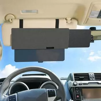 Легко установить солнцезащитный козырек на боковое окно автомобиля, УФ-блокатор, солнцезащитный козырек, удлинитель солнцезащитного козырька 31X15CM чёрный