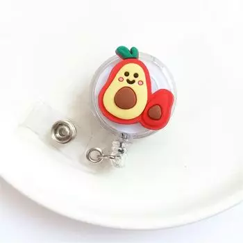 Легко вытягиваемая пряжка для бейджа медсестры катушка удостоверение личности выдвижной держатель бейджа для использования в больнице 1