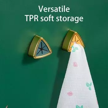 Легко зажимаемая вешалка для полотенец Нелегко деформируется Хорошая самоклеящаяся заглушка серый