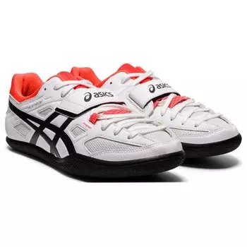 Легкоатлетические шиповки HEAT THROW, 28 см [ASICS] [Рекомендуемые мероприятия: толкание/метание диска/метание молота] Белый/Черный