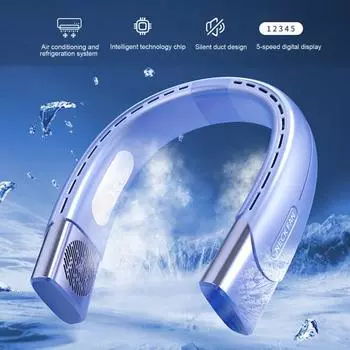 Легкое эргономичное охлаждение для детей Регулируемый охлаждающий вентилятор зелёный