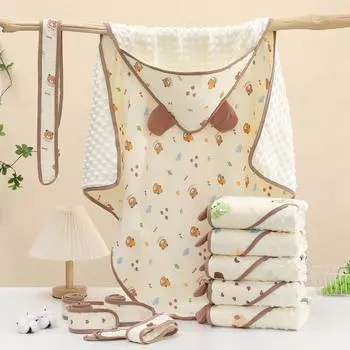 Легкое детское одеяло для новорожденных: Одеяло из бархата с защитой от пугающих эффектов на весну и осень