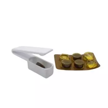 Легкое решение для хранения, простота переноски и использования, контейнер для таблеток, защита от загрязнения, измельчитель таблеток для личного здоровья