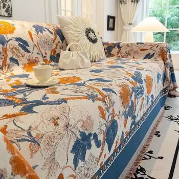 Легкое роскошное диванное полотенце из синели, универсальное универсальное полотенце для дивана Four Seasons, универсальное, не царапающееся, высококачественная подушка для дивана, чехол для дивана 180*130cm