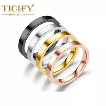 Легкое роскошное кольцо из титановой стали, женское, корейское, простое, темпераментное, универсальное, элементное кольцо, кольцо с хвостом, ювелирное изделие 4 чёрный
