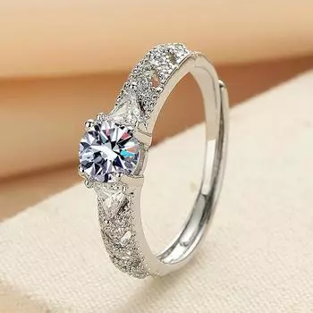 Легкое роскошное кольцо с колосьями пшеницы и ветром, женское кольцо с восемью сердцами и восемью стрелами