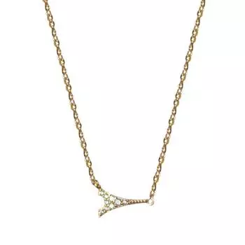 Легкое роскошное ожерелье для женщин, Парижская башня, Франция, нишевый дизайн, мини-цепочка на ключицу