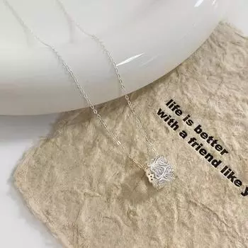 Легкое роскошное ожерелье с любовным кольцом для женщин с развитым чувством, индивидуальностью и темпераментом. Новый продукт.