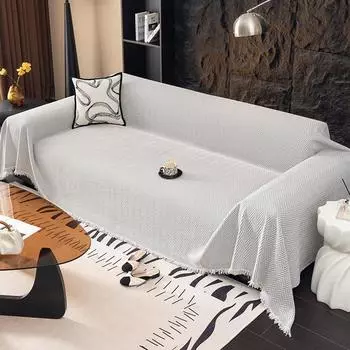 Легкое роскошное полотенце для дивана, чехол для дивана с полным покрытием, чехол для дивана с полным покрытием, подушка для дивана с защитой от царапин, универсальная для всех сезонов 180*130cm