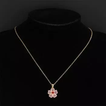 Легкое роскошное розовое ожерелье Love для женщин, высокое качество, универсальная темпераментная цепочка на ключицу, аксессуары