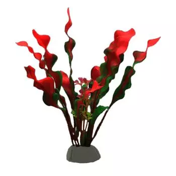 Легкое украшение для аквариума, практичное, безопасное, легко моющееся, поддельное украшение для аквариума из водорослей 2