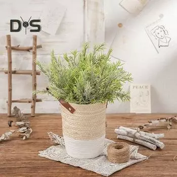 Легкое в уходе имитационное растение Не выцветает Отличная цветочная композиция Искусственная спаржа Setaceus зелёный