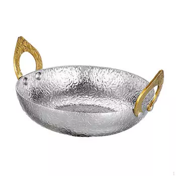 Легкоочищаемая двойная горшочка для фондю, уникальная горшочка для лапши быстрого приготовления для вечеринки, домашней кухни, Style A