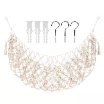 легкоочищаемое хранилище Многоцелевой гамак, настенное хранилище, талисман, постельное белье, подушка, вверх, большой вместимости