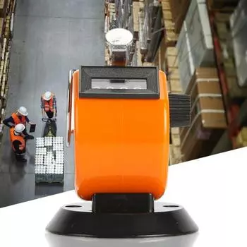 Легкоочищаемый мини-пластиковый портативный счетчик счетчика синий