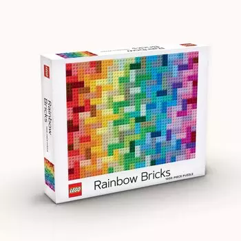 Lego 1000 piece puzzle Brick (Rainbow Puzzle)