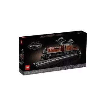 LEGO 10277 Крокодил Локомотив ICONS 1271 шт Возраст 18+ Кирпич Дети Подарочные Детские Игрушки Развивающие Игрушки