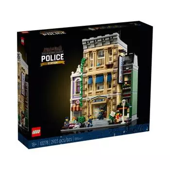 LEGO 10278 Полицейский участок 2923 шт. ICONS Возраст 18+ Игрушечный домик Кирпич Детский подарок Детские игрушки Развивающие игрушки