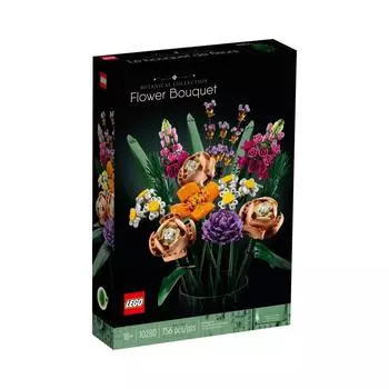 LEGO 10280 Букет цветов 756 шт. ИКОНЫ Развивающие игрушки Детский подарок Строительные кирпичи Возраст 9+