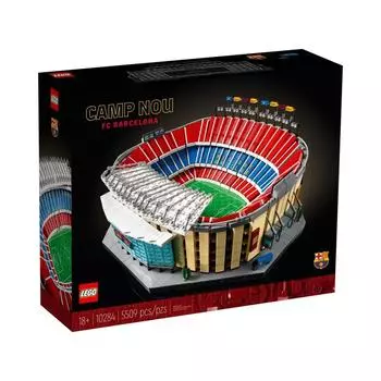 LEGO 10284 Camp Nou – FC Barcelona 5509 шт. ICONS Возраст 18+ Кирпич Детский Подарок Детские Игрушки Развивающие Игрушки