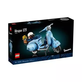 LEGO 10298 Vespa 125 ИКОНЫ 1106 шт. Возраст 18+ кирпичик детский подарок детские игрушки развивающие игрушки