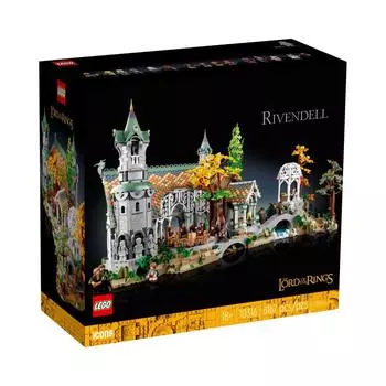 LEGO 10316 Властелин колец : RIVENDELL 6167 шт. Развивающие игрушки Детский подарок Кирпичи Игрушки для мальчиков Игрушки для девочек Возраст 18+