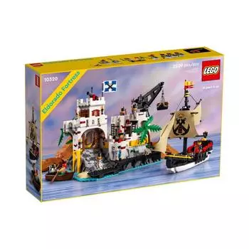 LEGO 10320 Eldorado Fortress 2509 шт. ICONS Развивающие игрушки Подарочные кубики для детей Игрушки для мальчиков Игрушки для девочек Возраст 18+