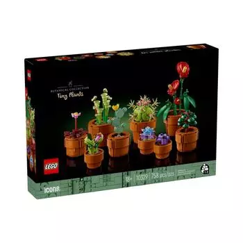 LEGO 10329 Крошечные растения 758 шт. ИКОНКИ Возраст 18+ Кирпич Дети Подарочные игрушки для детей Развивающие игрушки Строительные игрушки