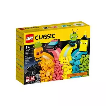 LEGO 11027 Creative Neon Fun 333 шт. CLASSIC Возраст 5+ Кирпич Детский подарок Детские игрушки Развивающие игрушки Строительные игрушки