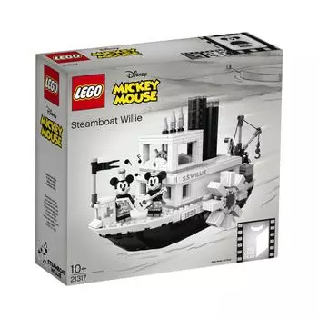 LEGO 21317 Пароход Вилли 751 шт. ИДЕИ Возраст 10+ Кирпич Детский подарок Детские игрушки Развивающие игрушки Строительные игрушки