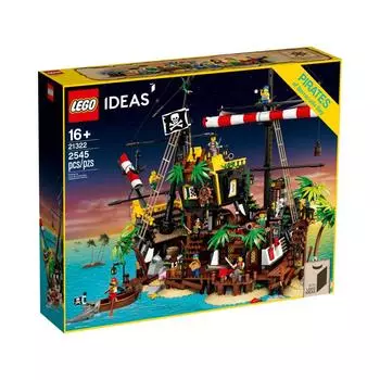 LEGO 21322 Пираты залива Барракуда 2545 шт. ИДЕИ Возраст 16+ Кирпич Дети Подарочные игрушки для детей Развивающие игрушки Строительные игрушки