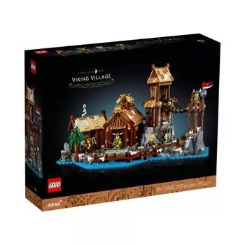 LEGO 21343 Деревня викингов 2103 шт. ИДЕИ Возраст 18+ Кирпич детский подарок Детские игрушки Развивающие игрушки Строительные игрушки