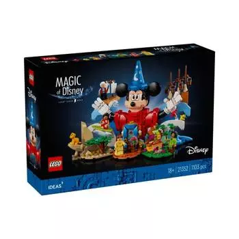 LEGO 21352 Magic of Disney IDEAS Возраст 18+ Кирпич Дети Подарочные игрушки для детей Развивающие игрушки Строительные игрушки