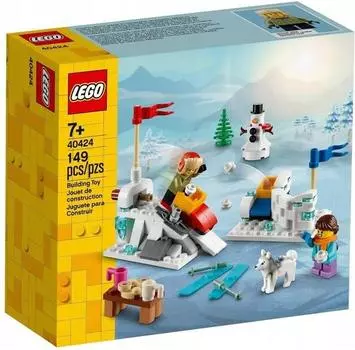 LEGO 40424 Зимняя битва снежками