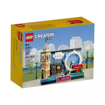 LEGO 40569 London Postcard 277 шт. CREATOR Развивающие игрушки Детский подарок Строительные кирпичики Возраст 6+