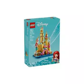 LEGO 40708 Мини-Дисней Замок Ариэль 557 шт. DISNEY Возраст 12+ Кирпич детский подарок Детские игрушки Развивающие игрушки Строительные игрушки