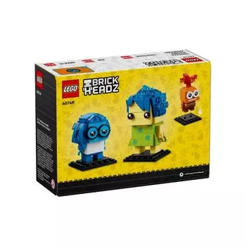LEGO 40749 «Радость, грусть и тревога», 300 шт., BRICKHEADZ, возраст 10+, кубики, подарок для детей, детские игрушки, развивающие игрушки, строительные игрушки