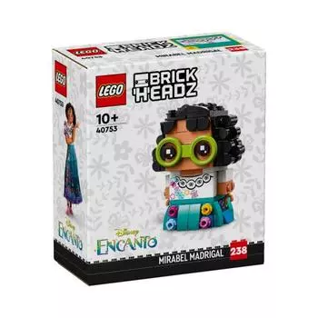 LEGO 40753 Mirabel Madrigal 179 шт. BRICKHEADZ Age10+ Кирпич детский подарок Детские игрушки Развивающие игрушки Строительные игрушки